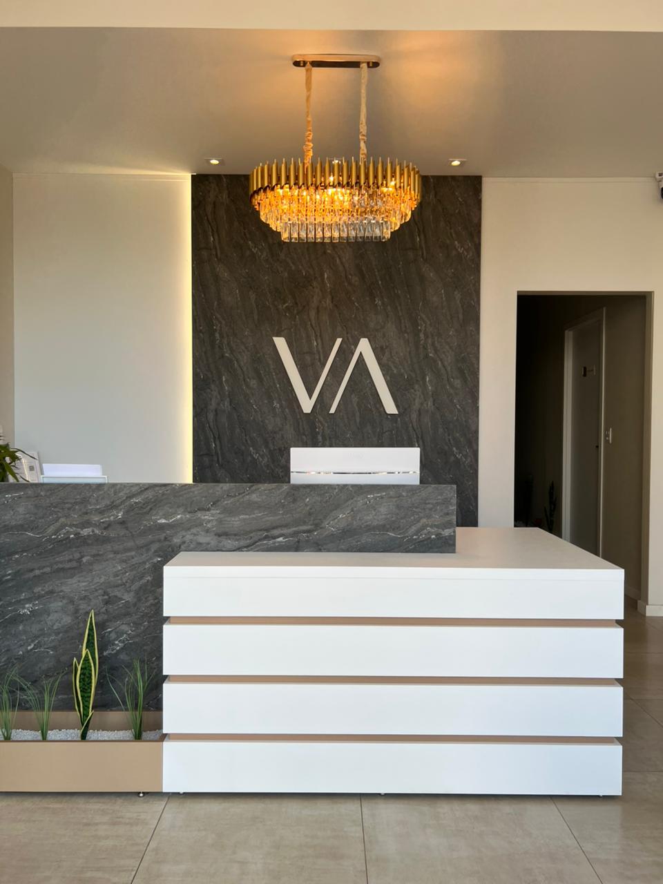 Recepção da Vallure Odontologia